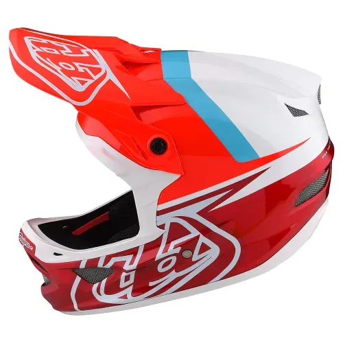 D3 FIBERLITE HELMET SLANT RED SIZE X-LARGE