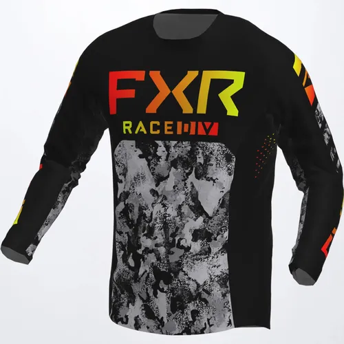 FXR Youth Podium MX Jersey - Acid Inferno - Size XL - 223313-1026-16