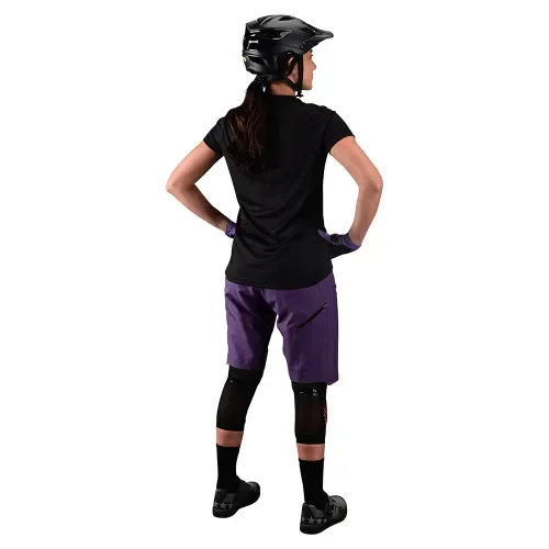 Troy Lee Designs Womens Lilium Short W/Liner (Solid Orchid)
