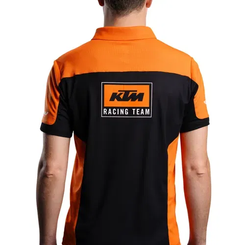 KTM 2024 TEAM POLO ORANGE/BLACK 3PW24000420X