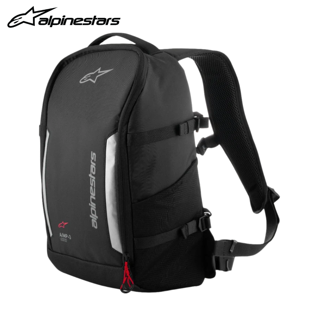 Alpinestars AMP-3 Backpack - For Street Riding and Casual - Black