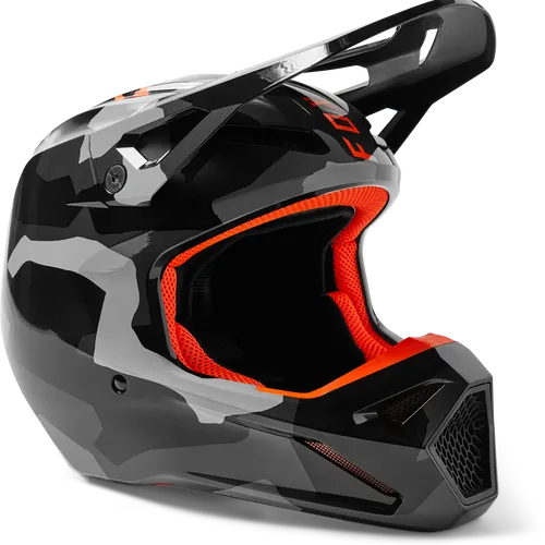 V1 Bnkr Helmet DOT/ECE [Grey Camo] 29667-033-