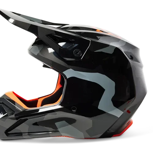 V1 Bnkr Helmet DOT/ECE [Grey Camo] 29667-033-
