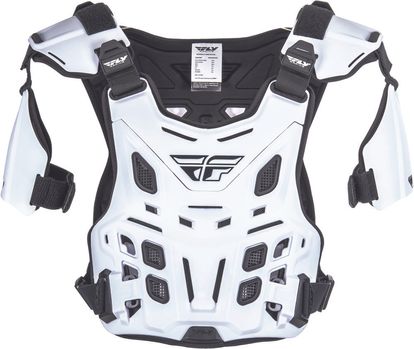 FLY RACING REVEL OFFROAD ROOST GUARD WHITE