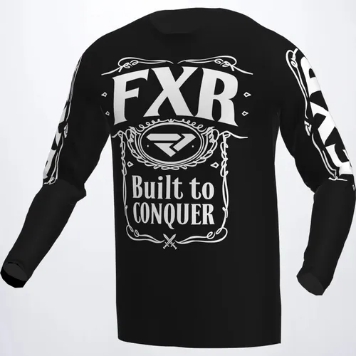 FXR Clutch MX Jersey - Black/White - 233328-1001-