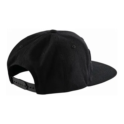 Troy Lee Designs Snapback Hat Drop In (Black/Reflective)