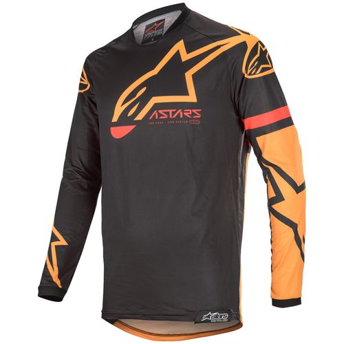 ALPINESTARS RACER TECH COMPASS BLK/ORG JERSEY ON SALE!! 3762120-14-