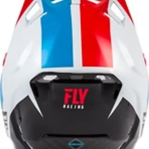 FLY RACING FORMULA ORIGIN HELMET RED/WHITE/BLUE YOUTH LARGE 73-4402YL