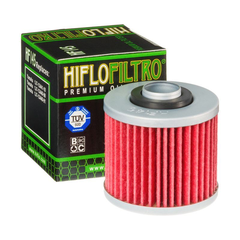 HIFLOFILTRO OIL FILTER HF145 - YAMAHA STREET MODELS - 140145