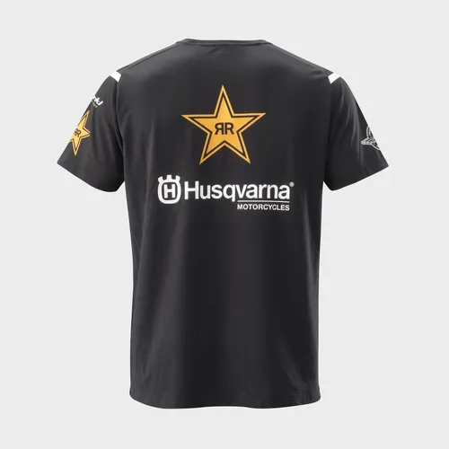 Husqvarna Rockstar Replica Team Tee Black 3RS23004040-