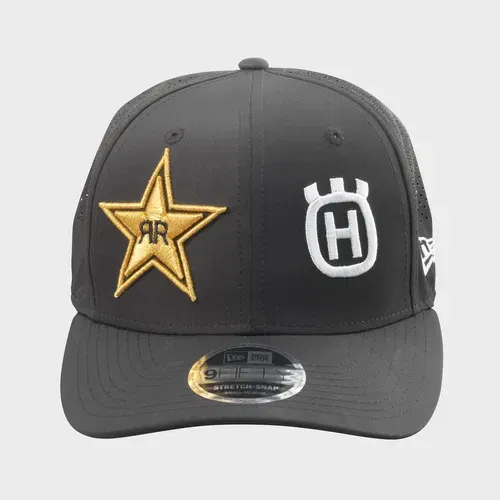 HUSQVARNA ROCKSTAR REPLICA TEAM CURVED CAP BLACK 3RS230040200