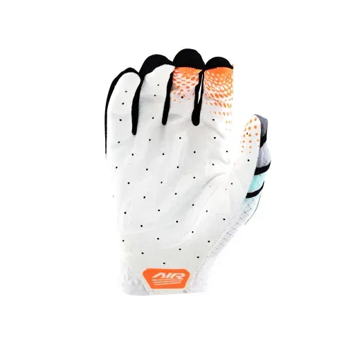 Troy Lee Designs Air Glove Wavez Bleached (Aqua) (Small)