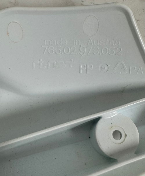 USED KTM HAND GUARDS WHITE - MX074