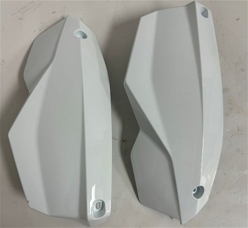 USED KTM HAND GUARDS WHITE - MX074