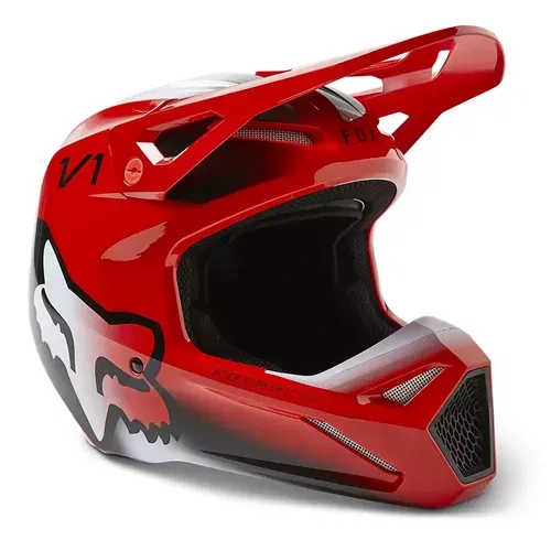 Fox Racing V1 Toxsyk Helmet - Flo Red - 29659-110-