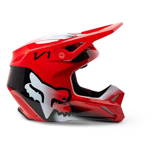 Fox Racing V1 Toxsyk Helmet - Flo Red - 29659-110-
