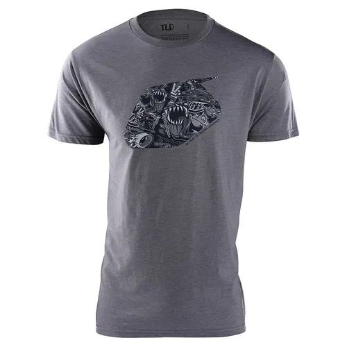 Troy Lee Designs Short Sleeve Tee History (Heather Gray)