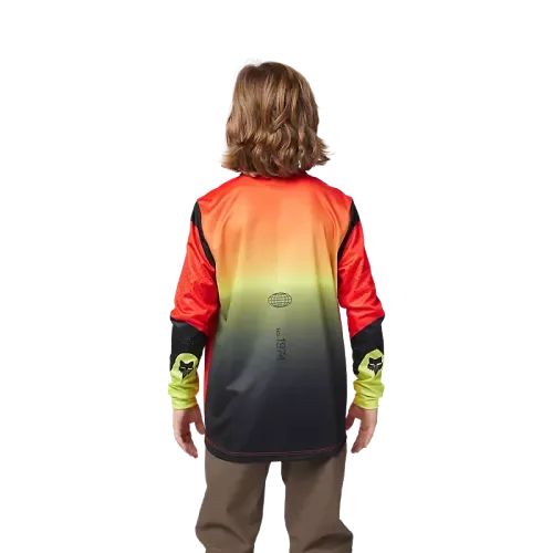 FOX Youth Ranger Revise Long Sleeve Jersey RED/YELLOW  33067-080-