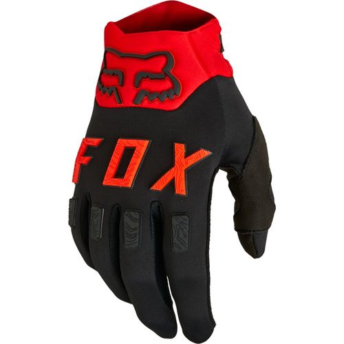 Red dirt bike gloves outlet