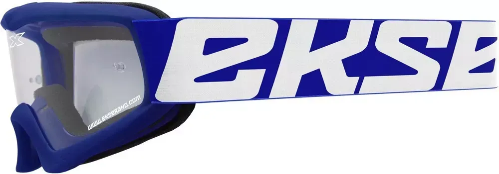EKS BRAND X-GROM YOUTH GOGGLE BLUE W/CLEAR LENS - 067-30235