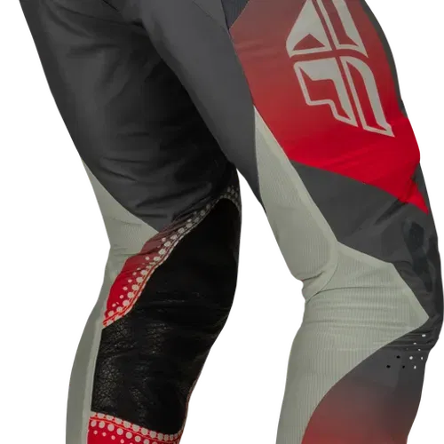 FLY RACING LITE PANTS (RED/GREY) ADULT SIZES