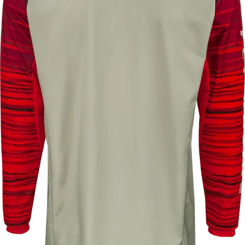 FLY RACING KINETIC WAVE JERSEY LIGHT GREY/RED - ON SALE!! 375-522