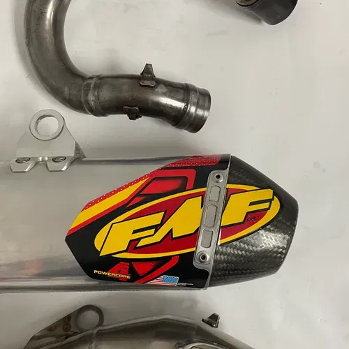 FMF STAINLESS STEEL ALUM. FULL SYSTEM KTM/HUSQVARNA/GASGAS 