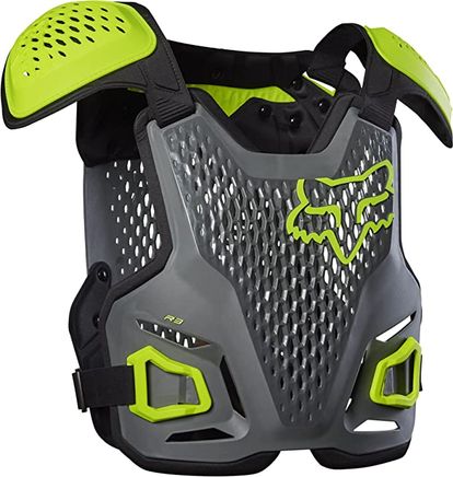Fox Racing Men s R3 Motocross Roost Deflector Dark Shadow Grey