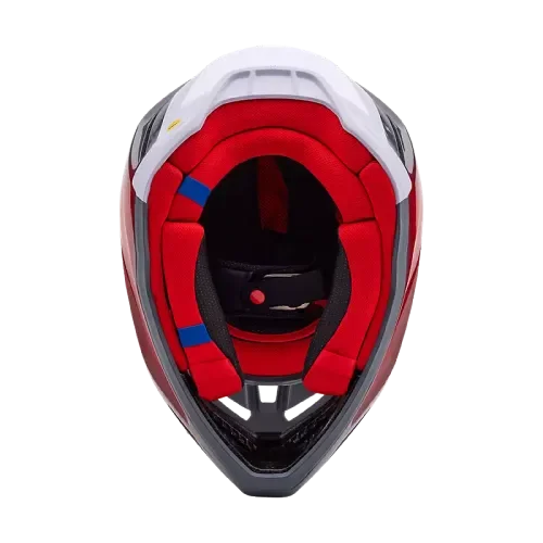FOX V3 Volatile Helmet RED/GREY 32009-037-