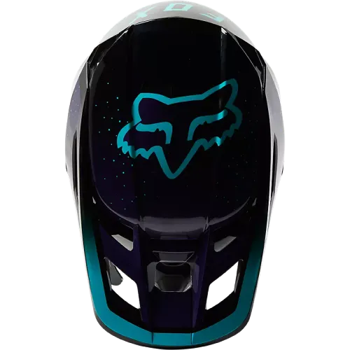 FOX RACING V2 VIZEN HELMET [BLACK/PURPLE]