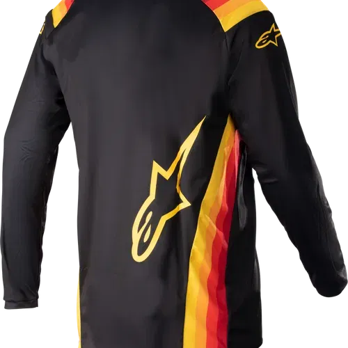 ALPINESTARS FLUID CORSA JERSEY BLACK - 482-9823