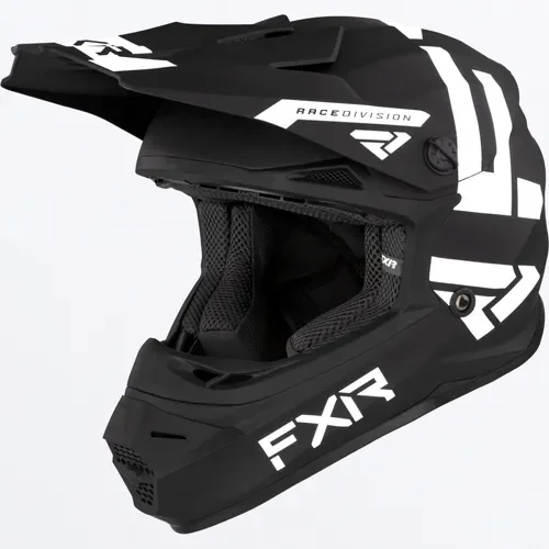 FXR YOUTH Legion Helmet - Black/White 220640-1001-