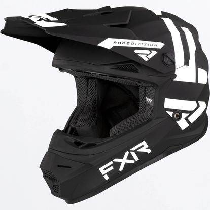 FXR YOUTH Legion Helmet - Black/White