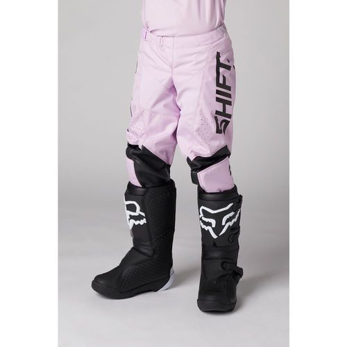 SHIFT YOUTH WHITE LABEL TRAC PANT - PINK