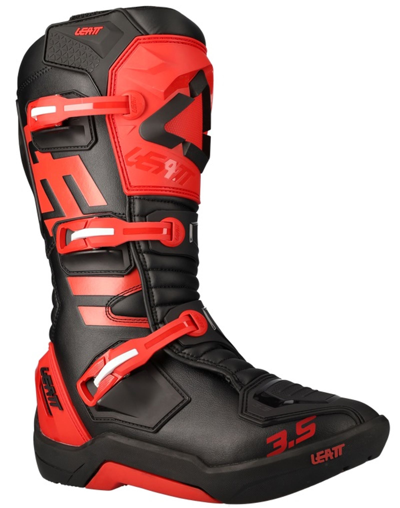 Red and black clearance dirt bike boots