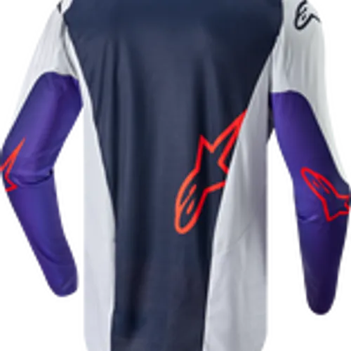 ALPINESTARS RACER HOEN JERSEY LIGHT GREY/HOT ORANGE/BLACK ADULT SIZES