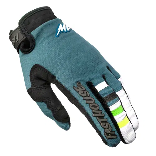 Fasthouse Elrod Evoke Glove - Indigo/White