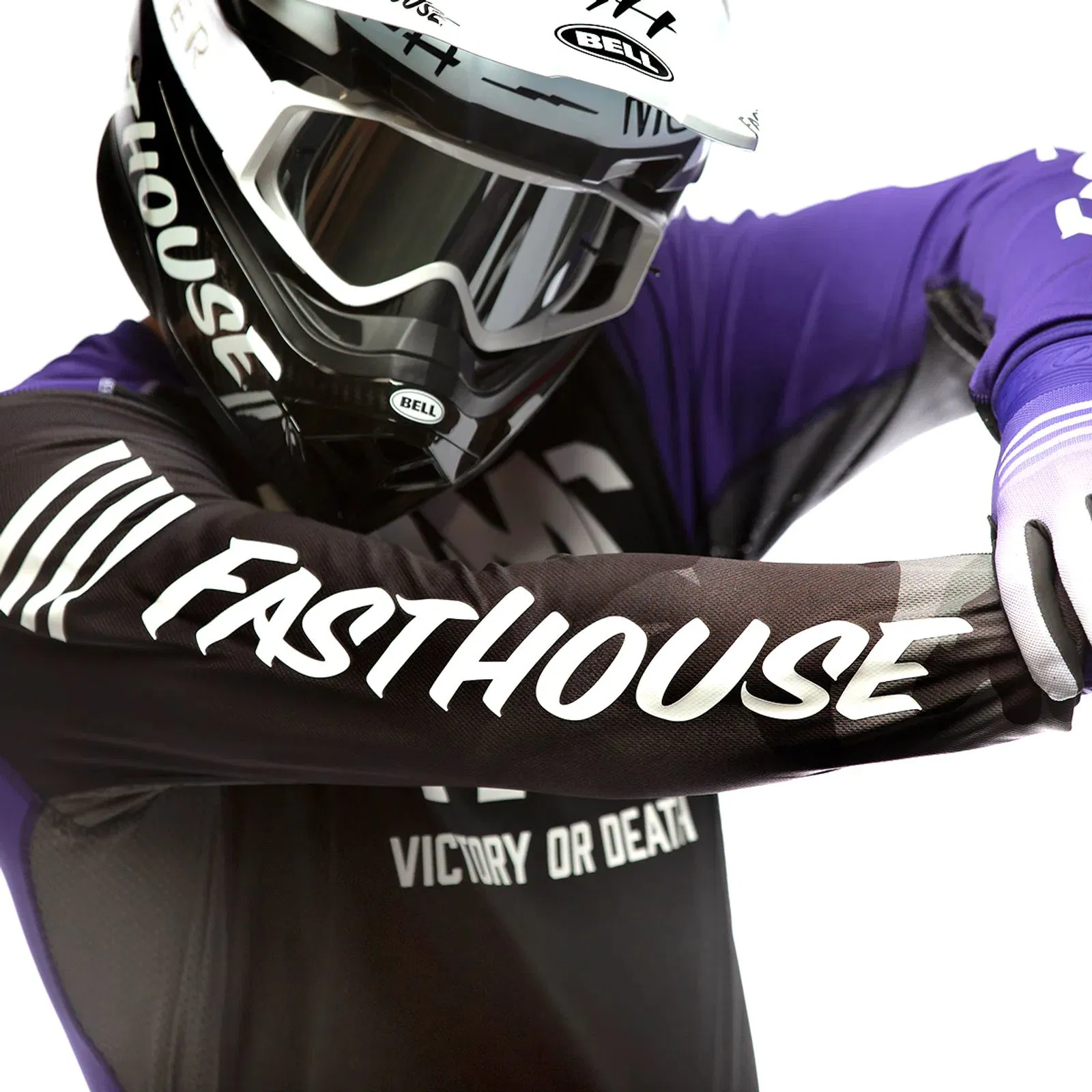 Fasthouse USA Grindhouse Factor Jersey - White/Black S