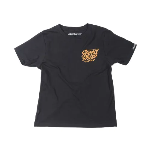 Fasthouse Haste Tee - Youth - Black - YMD