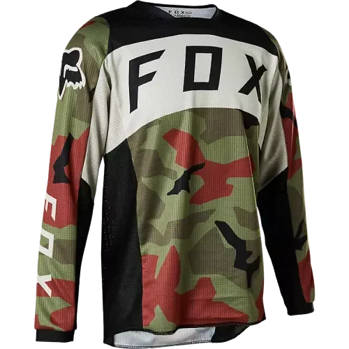 Fox Racing Youth 180 Bnkr Jersey (Green Camouflage)