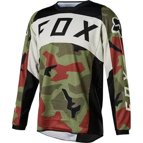 Fox Racing Youth 180 Bnkr Jersey (Green Camouflage)