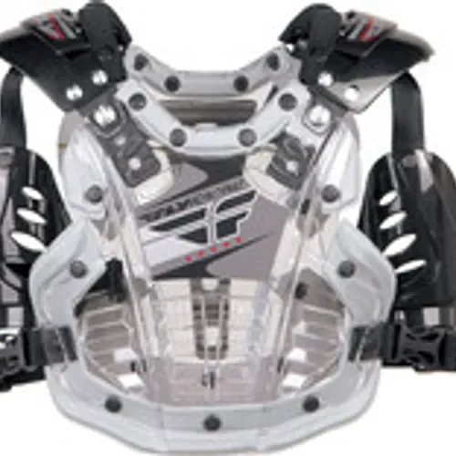 FLY RACING CONVERTIBLE II MINI ROOST CLEAR/SILVER