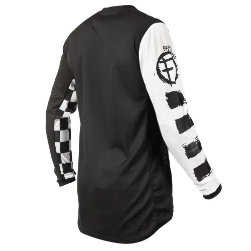 Fasthouse Grindhouse Punk Jersey - White/Black - 2XL