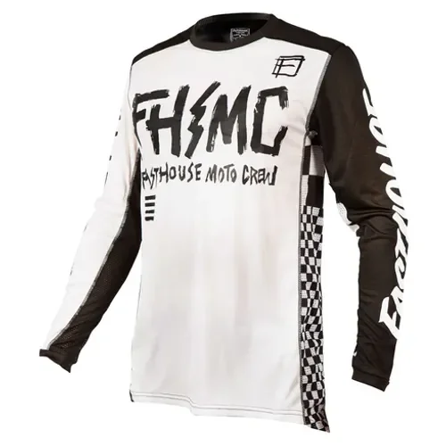 Fasthouse Grindhouse Punk Jersey - White/Black - 2X