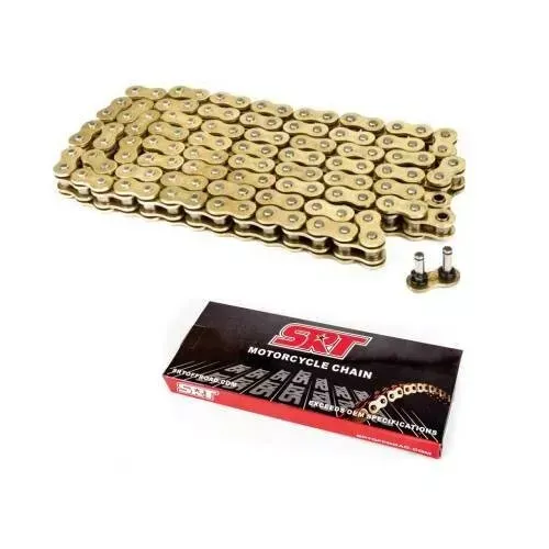 SRT OFFROAD 530 O-RING 120-LINK CHAIN GOLD - SRT00227