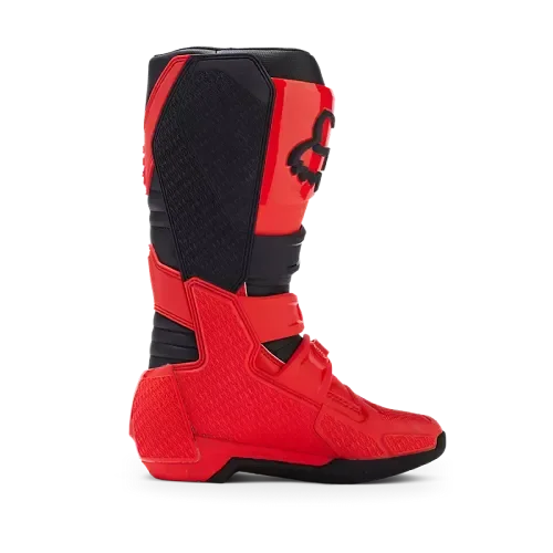 Fox Racing Youth Comp Boots (Fluorescent Red)