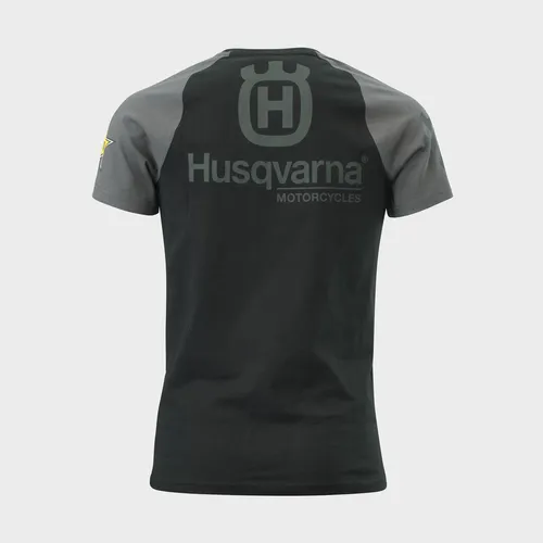 ON SALE!! HUSQVARNA ROCKSTAR T-SHIRT (BLACK) 3RS209660-