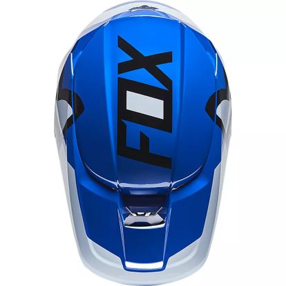 FOX V1 LUX HELMET - BLUE - ADULT SIZES