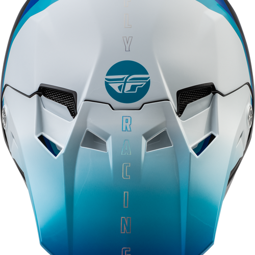 Fly Racing Youth Formula CC Driver Helmet - Black/Blue/White - Youth Large