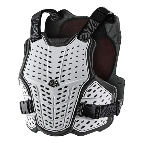 TROY LEE ROCKFIGHT CE FLEX CHEST PROTECTOR SOLID WHITE 58600301